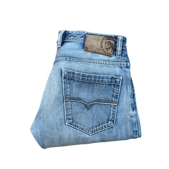 Vintage Diesel Jeans Size 32 KOFFHA Blue - Picture 4 of 6